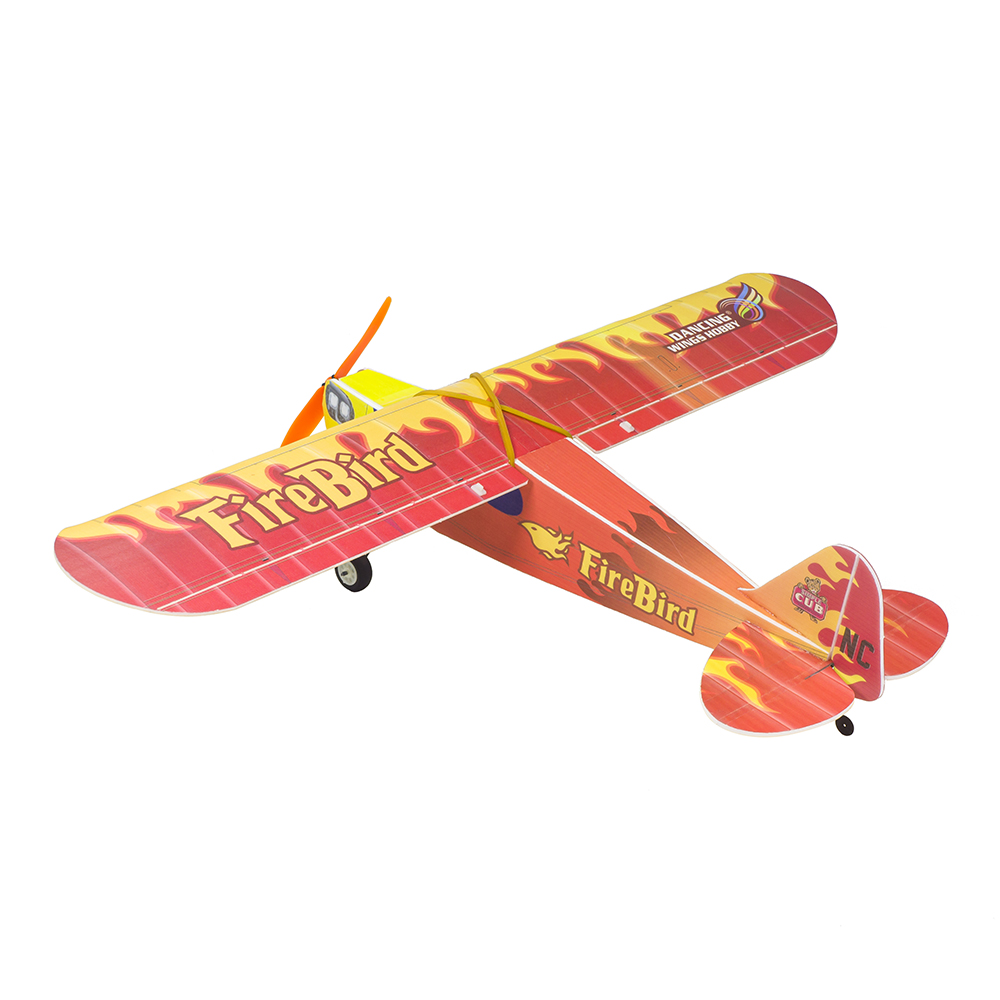 Model Kit Airplane - Kit d'avion RC J3 Fire Bird