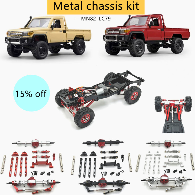 Model Kit Frame - Kit de châssis modifié MN82, pièces