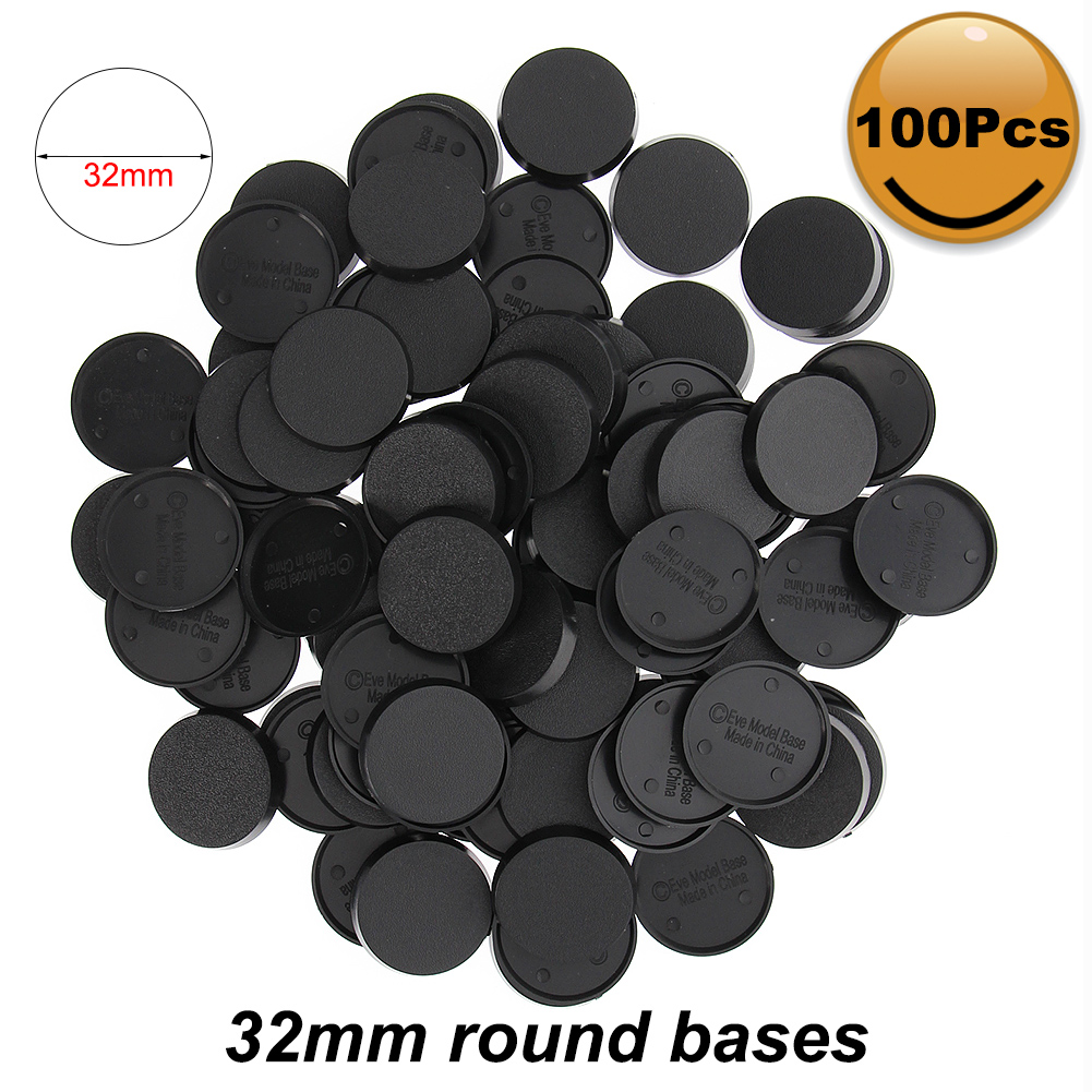 Model Figure Base - MB432 Evemodel Bases miniatures 32mm bases