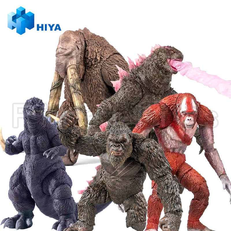 Model Kit Godzilla - Figurine d'action HIYA 18CM, Série Exquisite