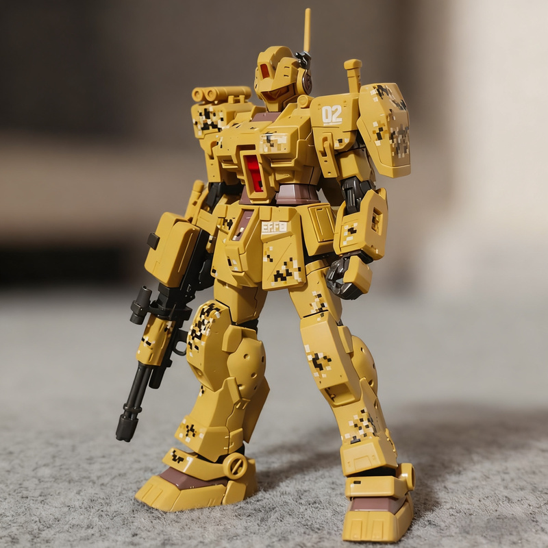 Model Kit Jms - Xfs Hg1/144 Gm Spartan Desert Color