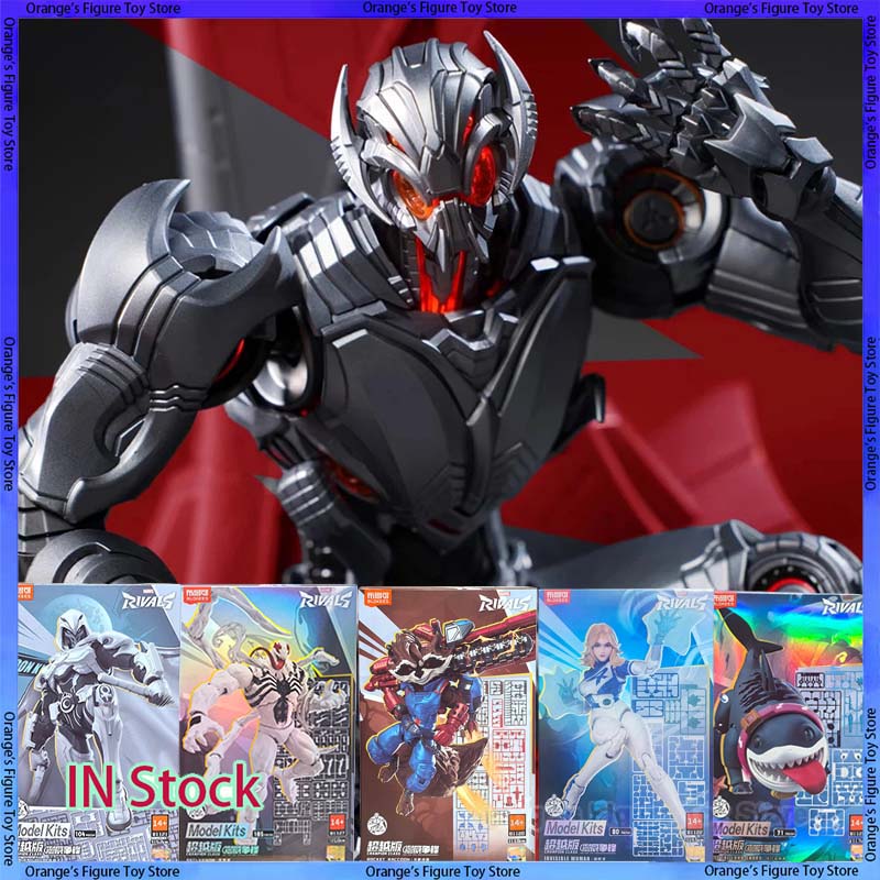 Model Kit Venom - Figurine d'action authentique Blokees Marvel Rivals
