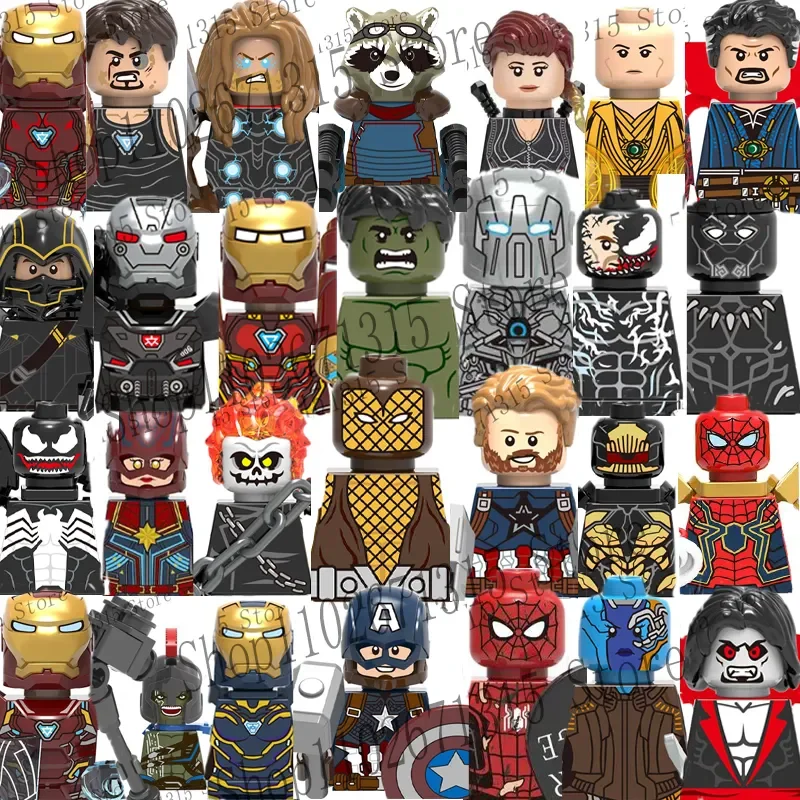 Model Kit Venom - Blocs de construction Marvel Avengers, super-héros,