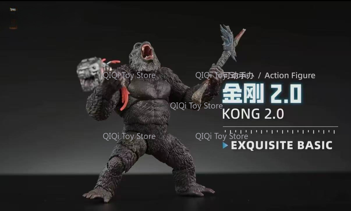 Model Kit Godzilla - Spot HIYA King Kong 2.0 Version