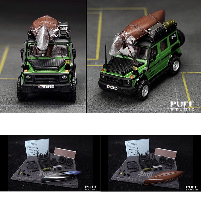 Model Kit Cars - Kit de bateau PuffStudio 1/64 adapté