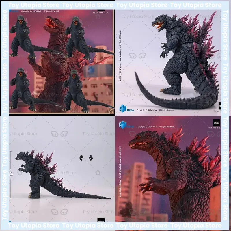 Model Kit Godzilla - Figurine articulée Godzilla 2000 Millennium 1999