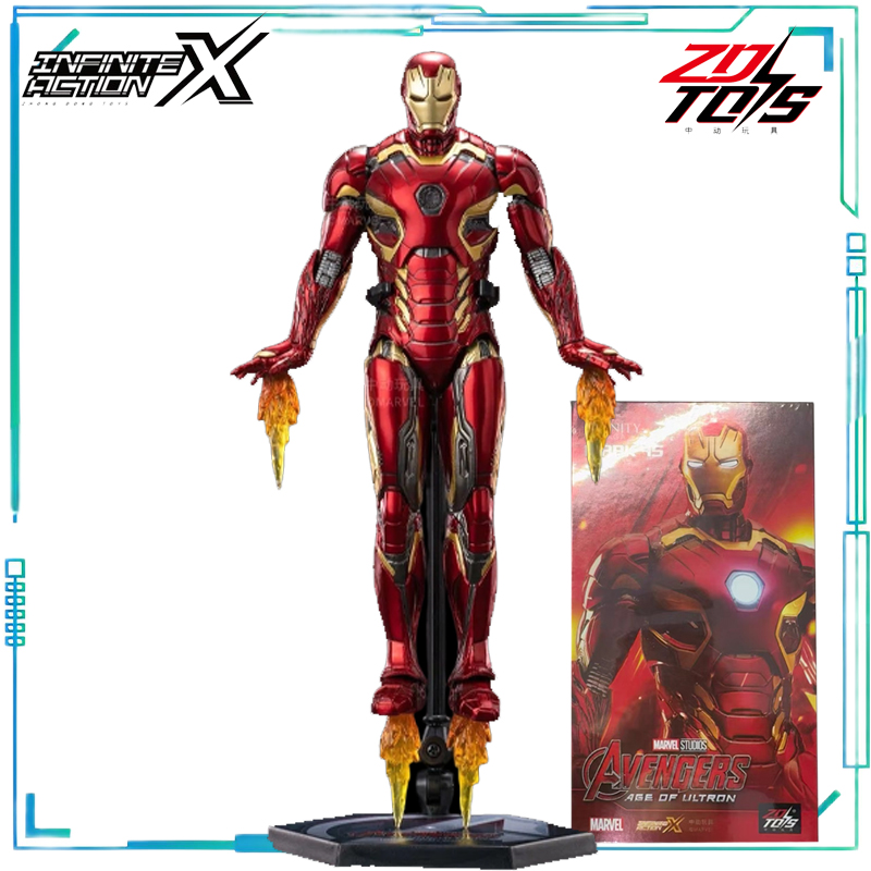 Model Kit Iron Man - ZD TOYS Authentique INFINITE ACTION X