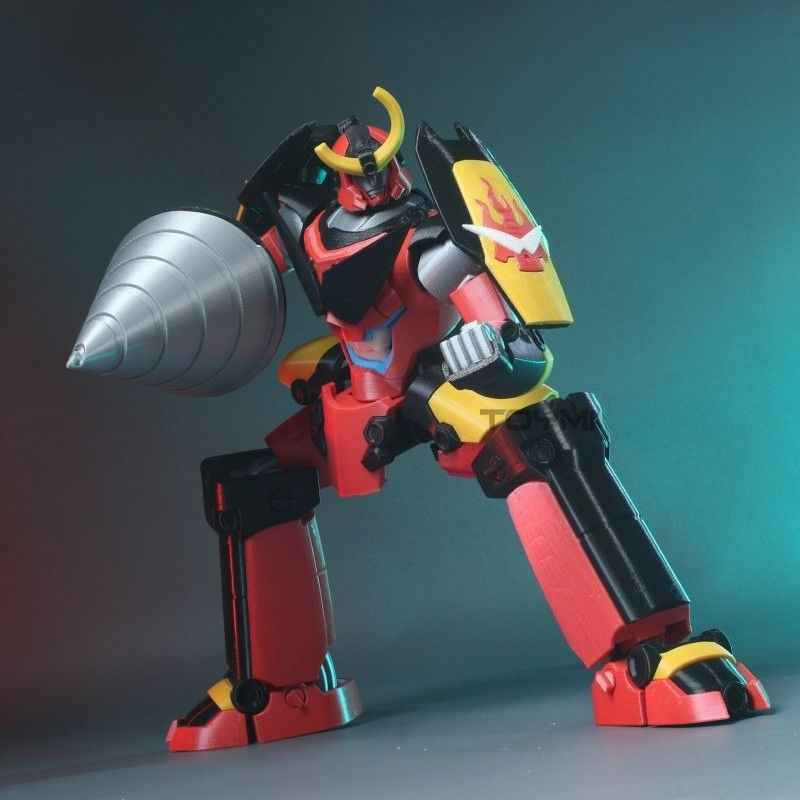 Model Kit Gurren Lagann - Modèle Tengen Toppa Gurren Lagann imprimé