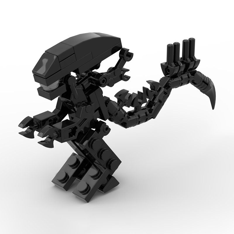 Model Kit Ultron - 49 pièces MOC Aliens Xenomorph Minifig,