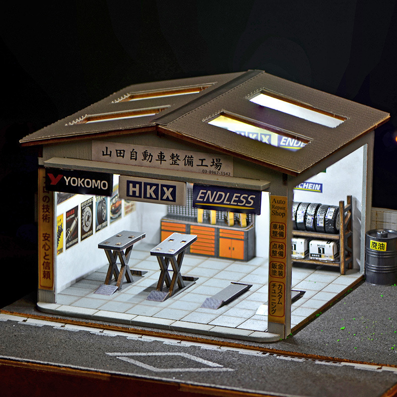 Kit de Diorama d'Atelier de Ré - Model Kit Cars avis et prix