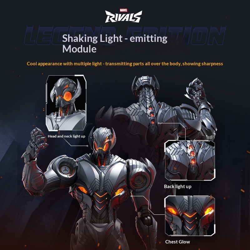 Blokees Marvel Rivals Legend E - Model Kit Ultron avis et prix