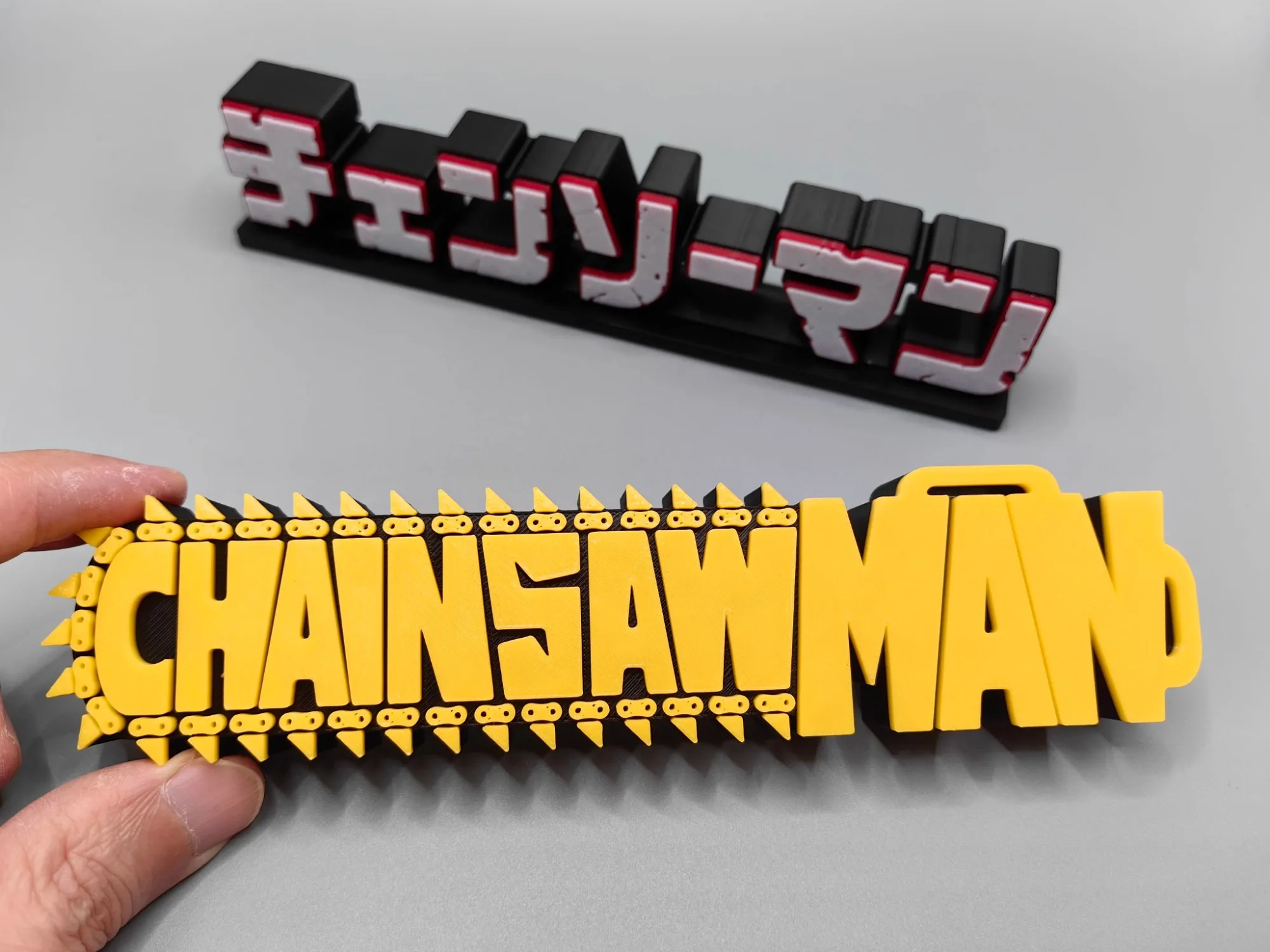 Tronçonneuse homme Logo 3D mod - Model Kit Chainsaw Man avis et prix