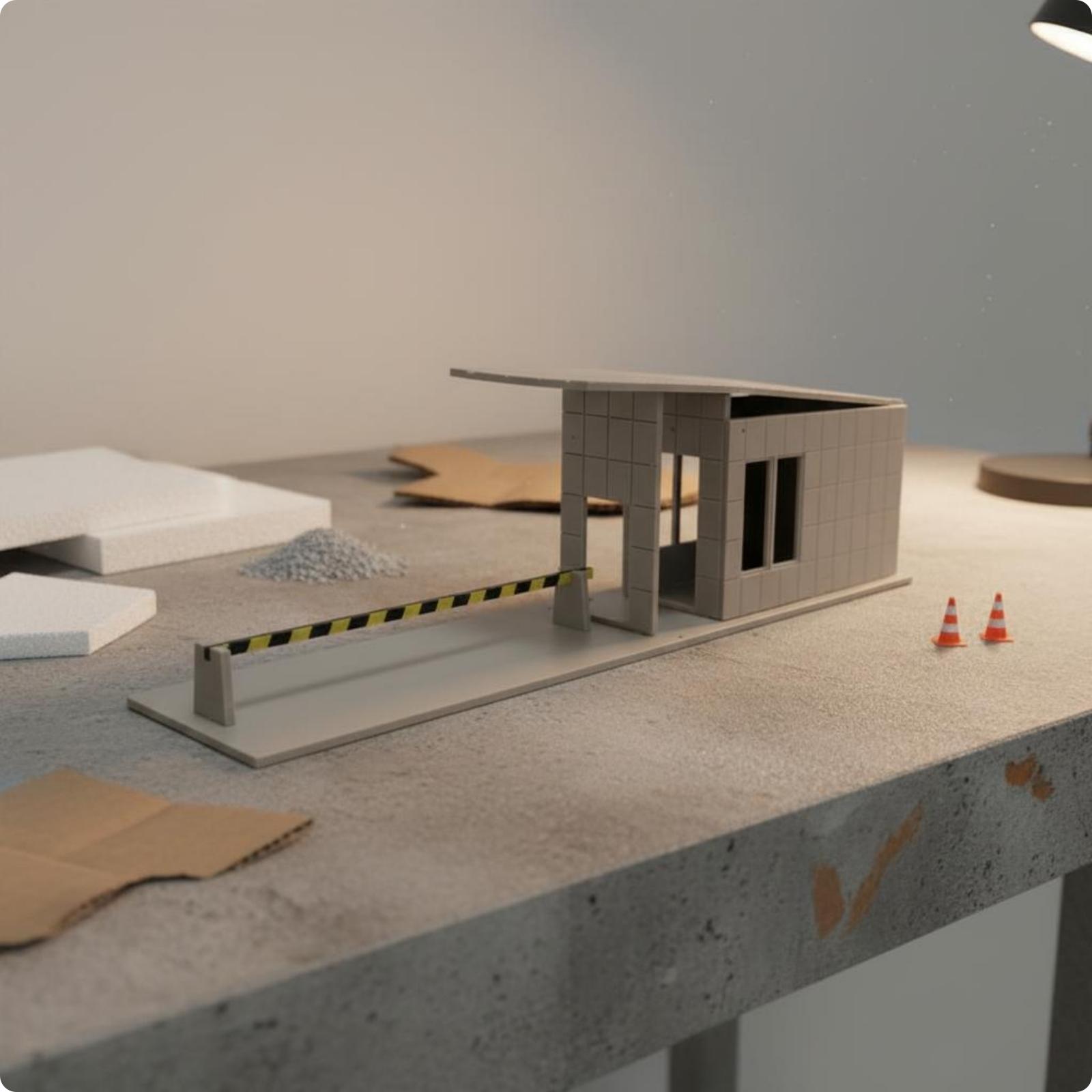 Kit de maison non assemblé, mo - Model Kit Glue avis et prix