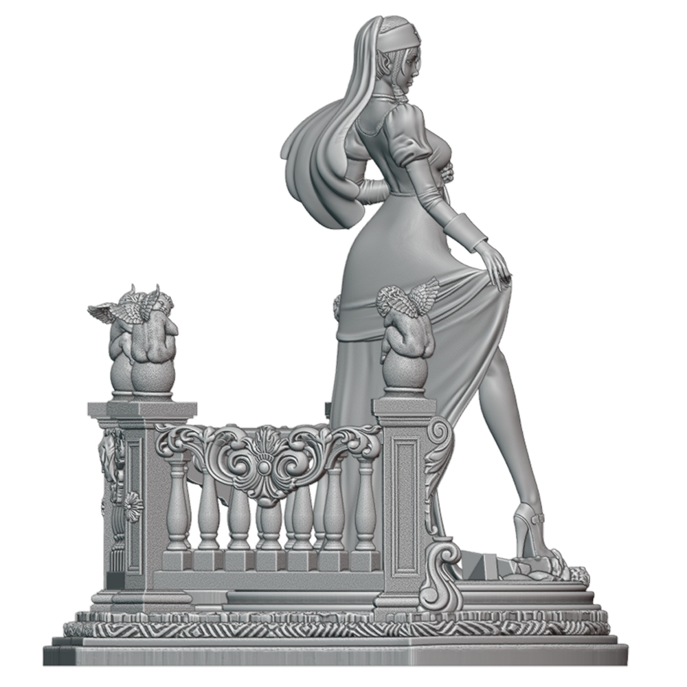 Figurine en résine non peinte  - Model Figure Base avis et prix