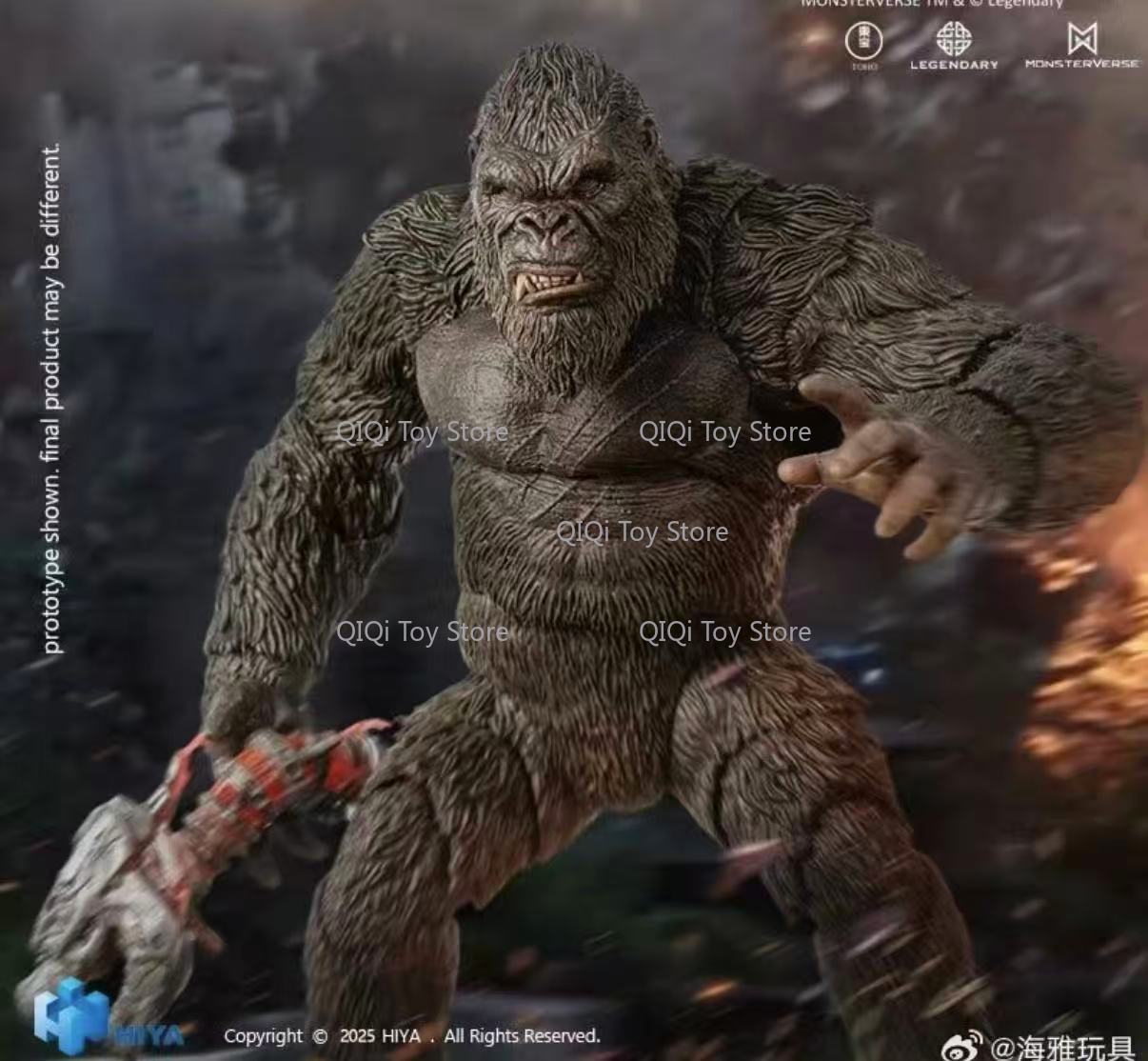 Spot HIYA King Kong 2.0 Versio - Model Kit Godzilla avis et prix