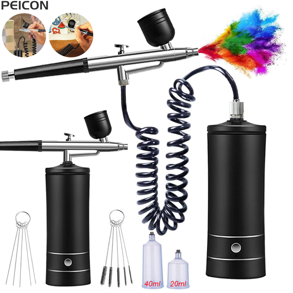 Aérographe avec compresseur aé - Airbrush Compressor Kit avis et prix