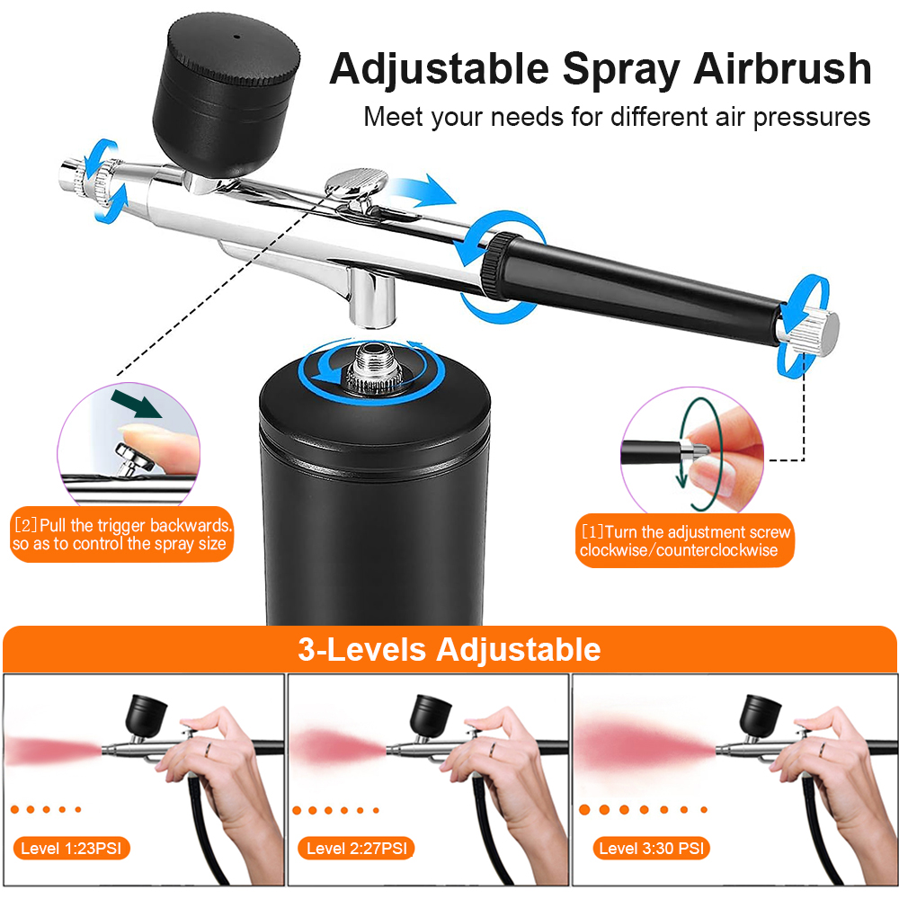 Aérographe avec compresseur aé - Airbrush Compressor Kit avis et prix
