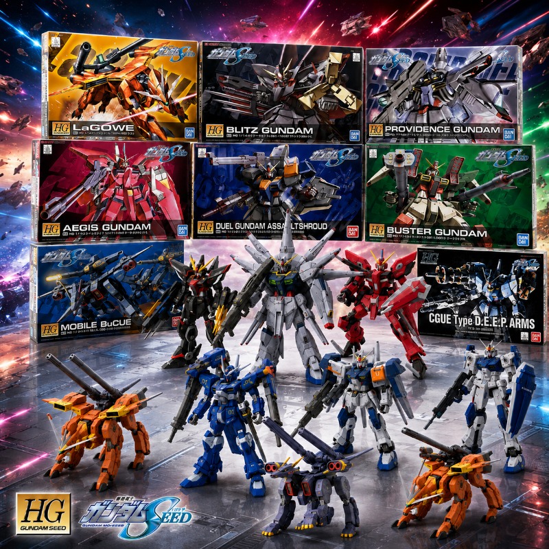 Bandai HG SEED 1/144 Blitz Aeg - Model Kit Non Gundam avis et prix