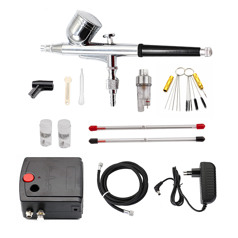 Touristes-Pistolet pulvérisate - Airbrush Compressor Kit avis et prix