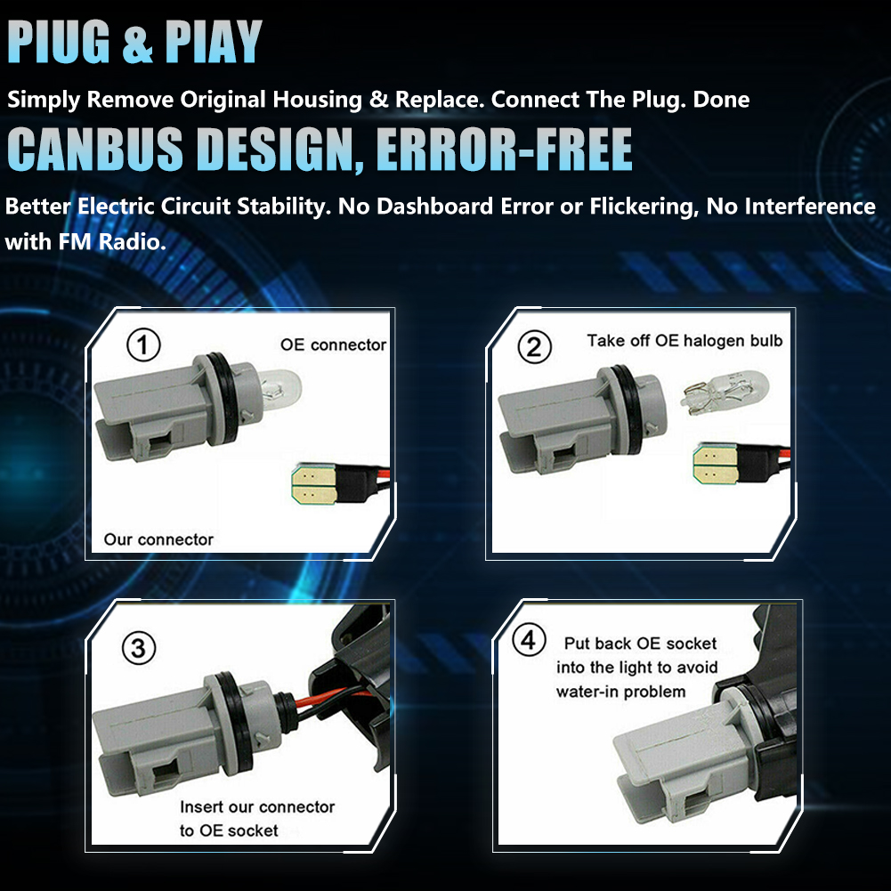 Ampoules LED Canbus pour plaqu - Model Kit Dodge Charger avis et prix