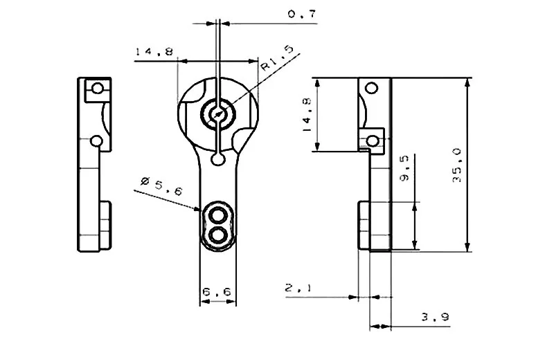NEEBRC 25T RC Servo klaxon bra - Model Kit Frame avis et prix